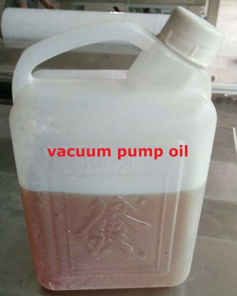 Regular oil changes help to extend the life of the vacuum pump